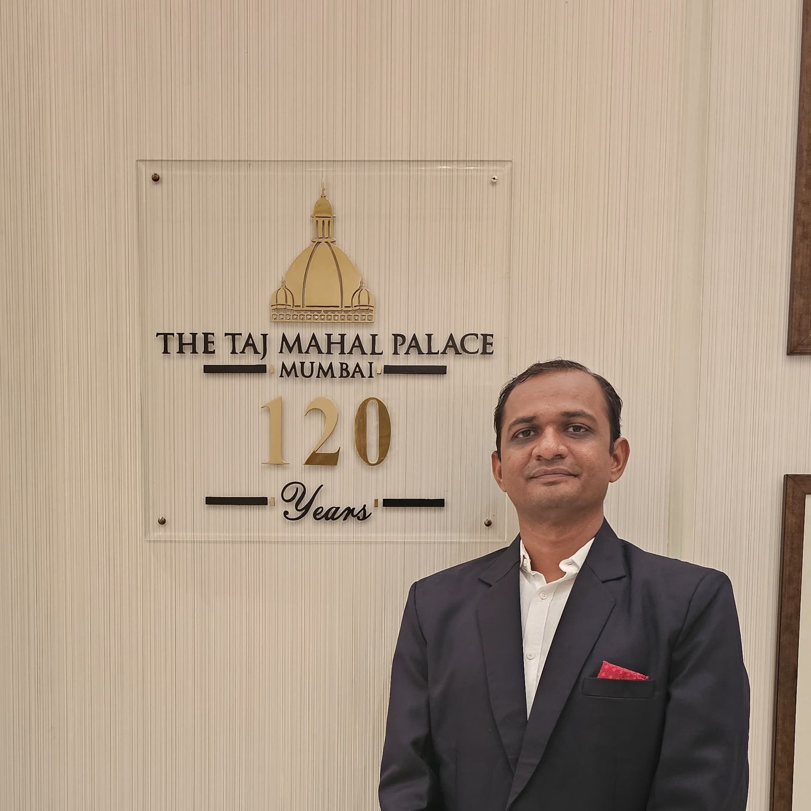 Prashant at The Taj Mahal Palace